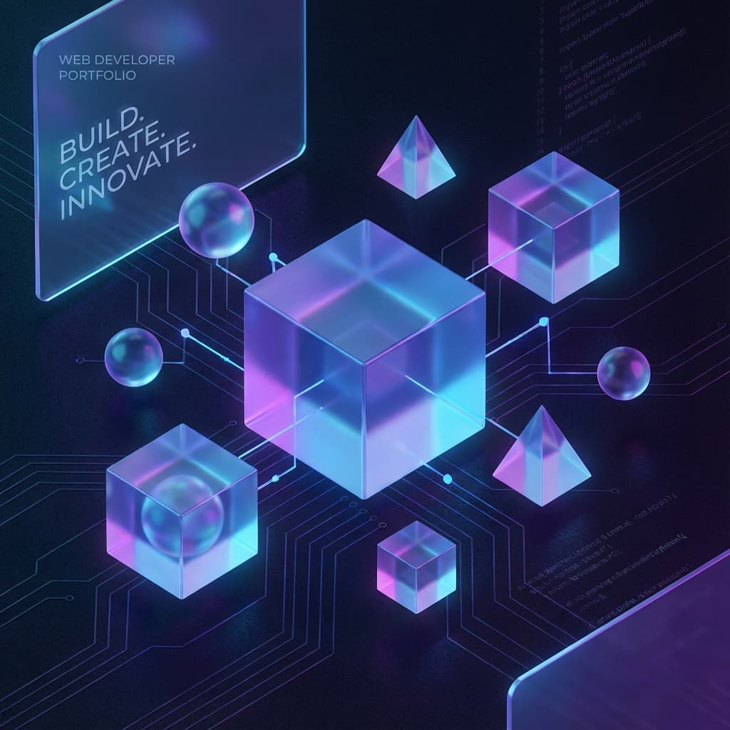 Abstract Tech Illustration
